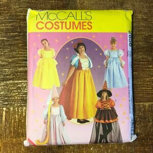McCalls Sewing Pattern 2856 Costume Fairy Tale Storybook Princess 7-8-10 UNCUT